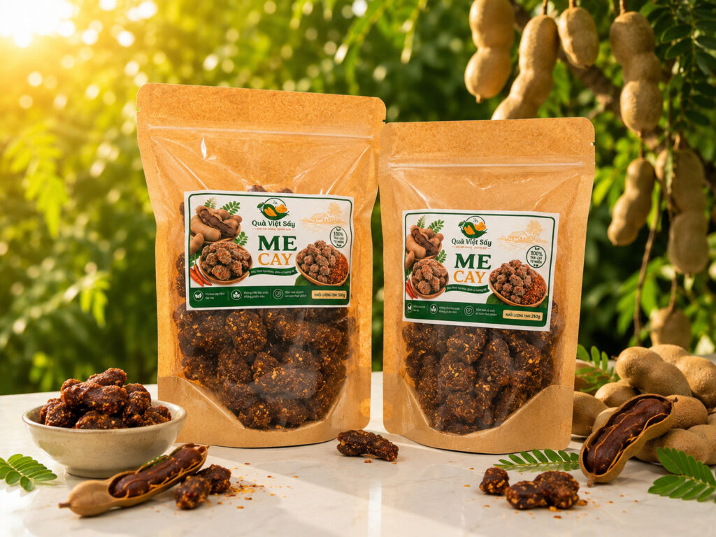 Me sấy Quả Việt chua ngọt tự nhiên