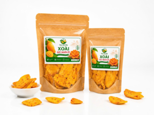 Xoài sấy dẻo muối ớt