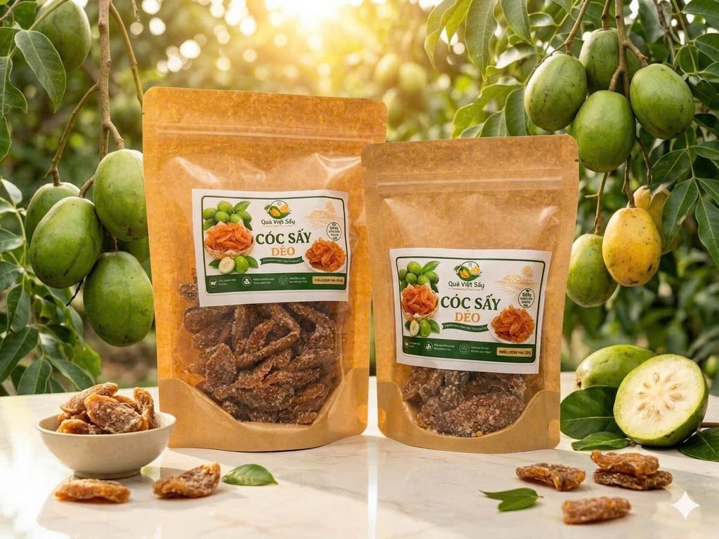 cóc sấy dẻo chua thanh
